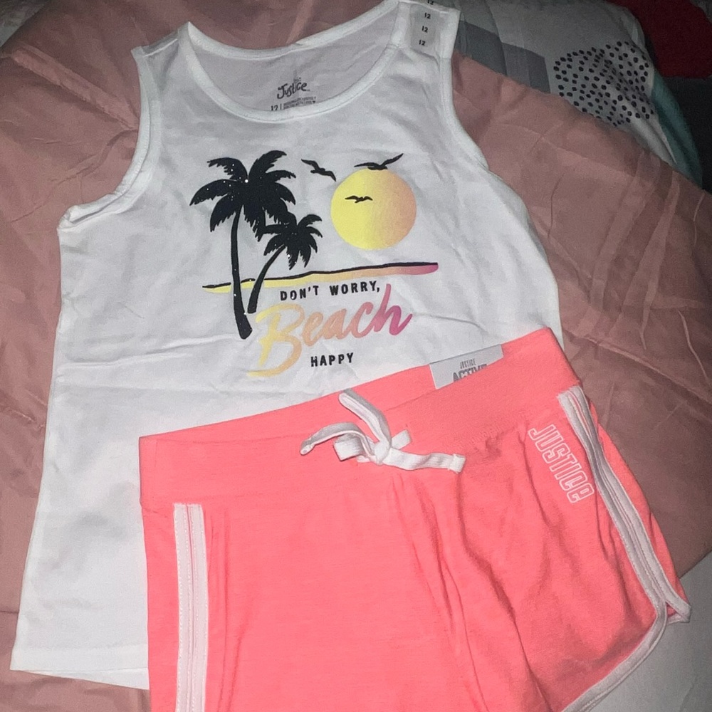 Justice outfit size 12 NWT